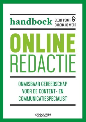 Cover Handboek Online Redactie, voor de contentspecialist