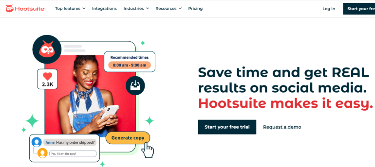 Website Hootsuite