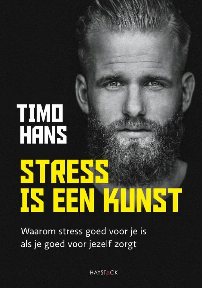 Cover van het boek 'Stress is een kunst' via Managementboek.nl.