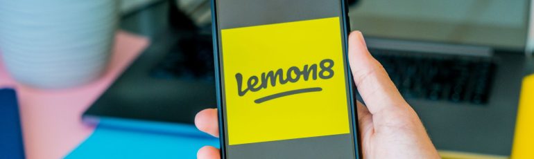 Lemon8 app op telefoon