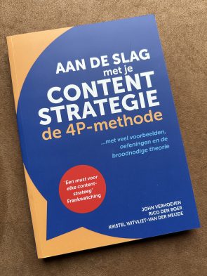 boekcover aan de slag met je contentstrategie