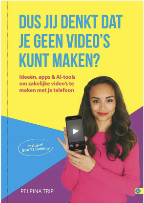 boekcover dus jij denkt dat je geen video's kunt maken van pelpina trip