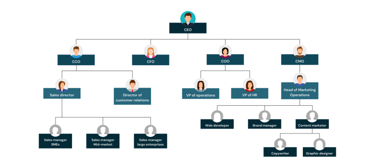 organisatieschema b2b buyer persona's