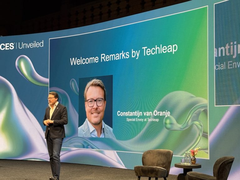 Toespraak Constantijn van Oranje op CES Unveiled Amsterdam