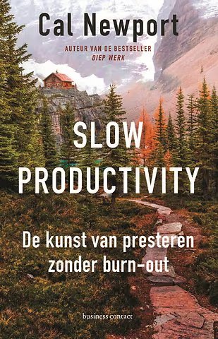 Boekcover Slow Productivity van Cal Newport