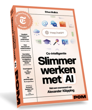 boekomslag Co-intelligentie - Slimmer werken met AI.