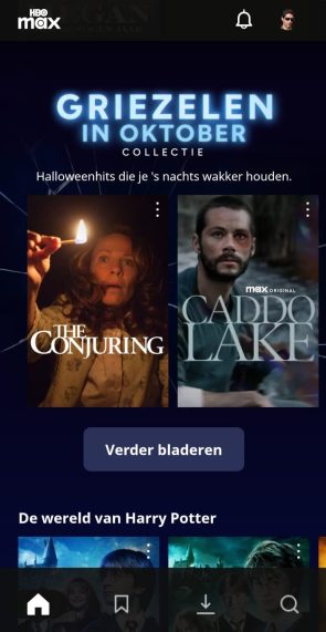 Halloween thema op HBO