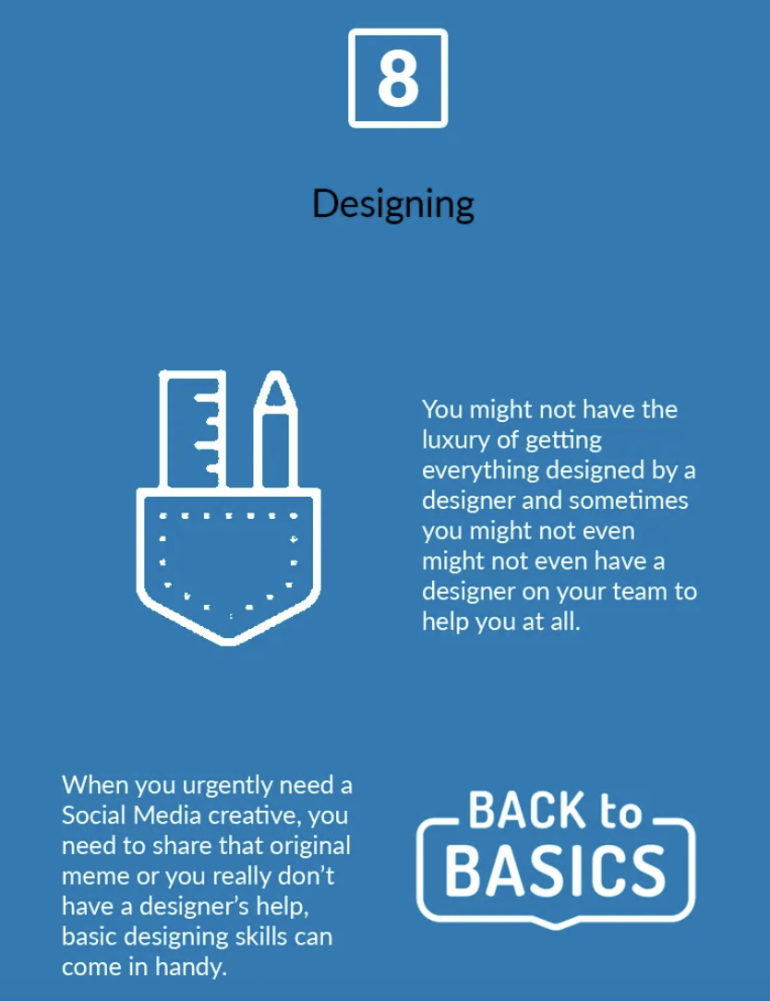 infographic skills designing