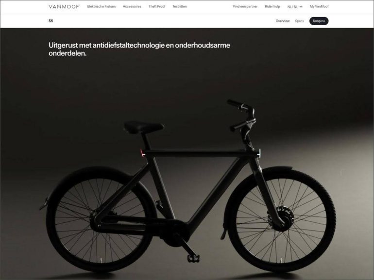 Behoefte bij VanMoof-klanten: een fiets die niet gejat wordt en waar je niet om de haverklap mee naar de fietsenmaker hoeft