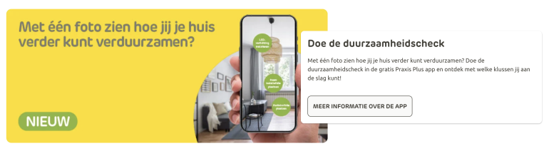 duurzaamheidscheck praxis app